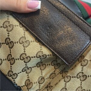 Gucci Beige Monogram Belt Bag